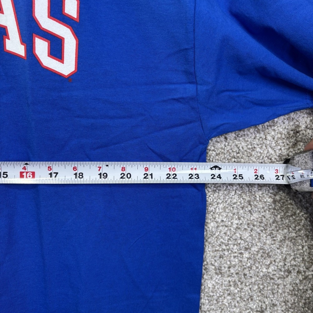 Vintage Kansas Jayhawks Shirt Mens XL Blue NCAA Basketball The Cotton Exchange - Picture 5 of 7